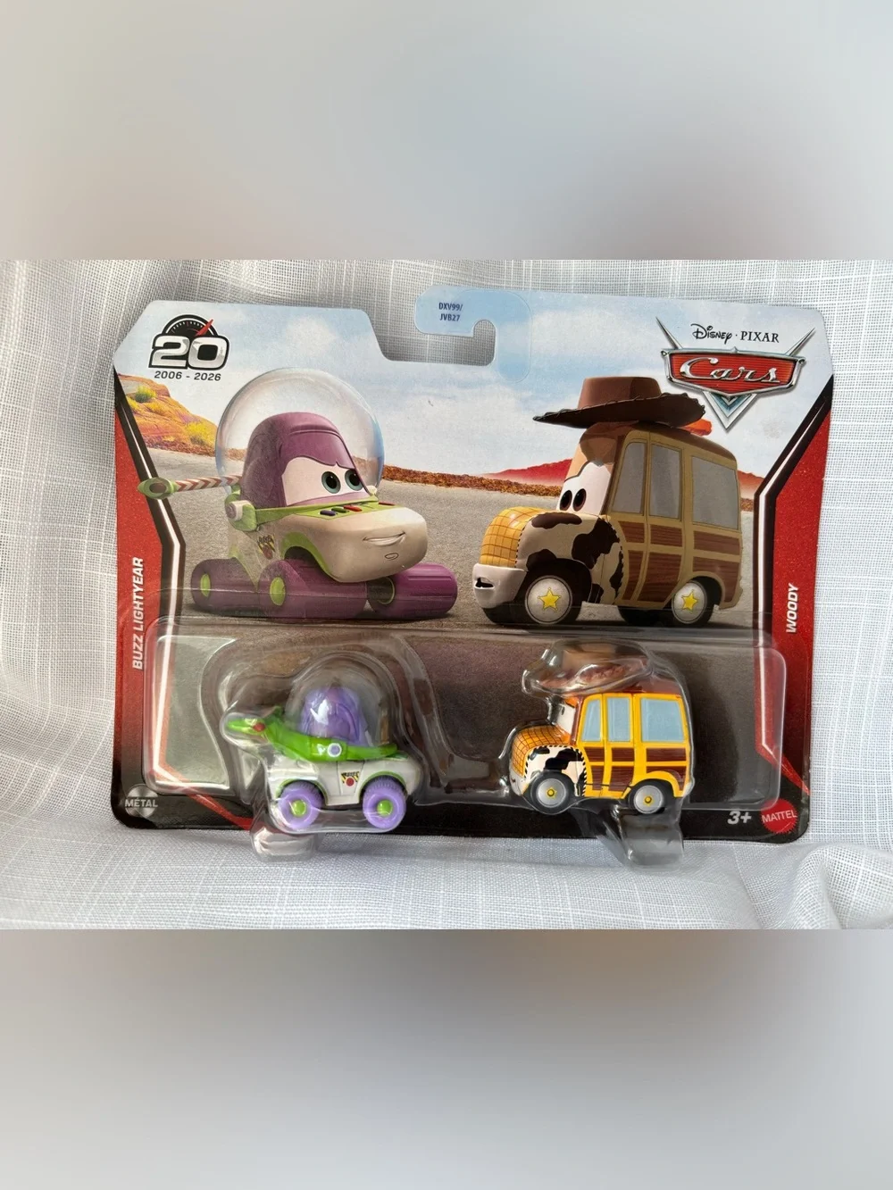 Cars Woody and Buzz 20th anniversary